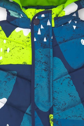 Gewatteerde Jas met Capuchon - Groen