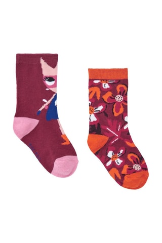 2 Paar Sokken - Roze