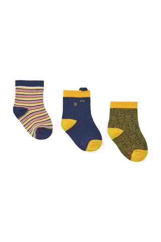 3 paires de chaussettes - Jaune