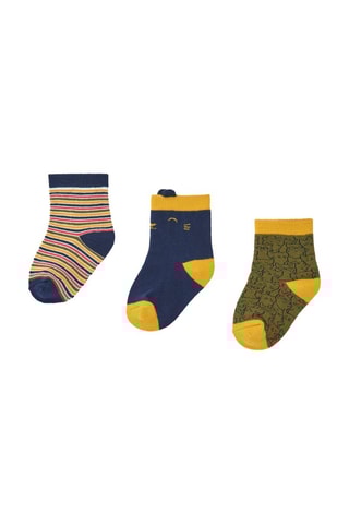 3 paires de chaussettes - Jaune