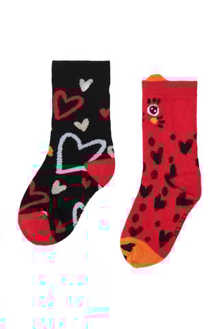 2 Paar Sokken - Rood