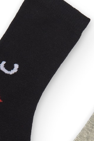 2 Paar Sokken - Zwart