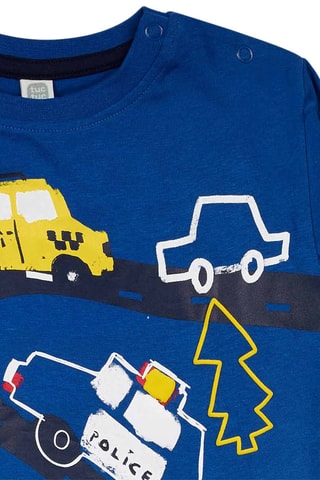 T-shirt - Indigoblauw