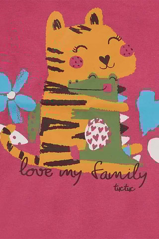 T-shirt - Bordeauxrood