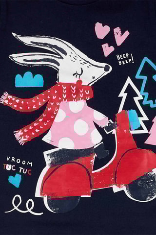 T-shirt - Marineblauw