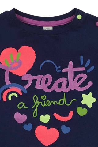 T-shirt - Marineblauw