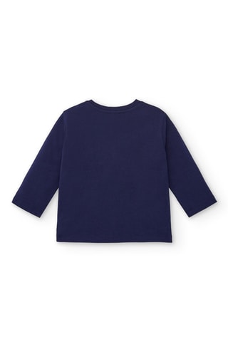 T-shirt - Marineblauw