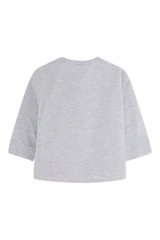 T-shirt - Gris clair chiné