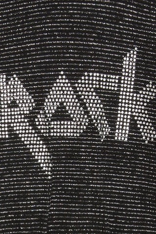 T-shirt - Gemêleerd Zwart 