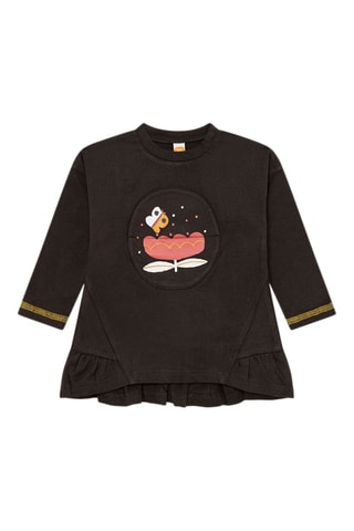 T-shirt - Donkerbruin