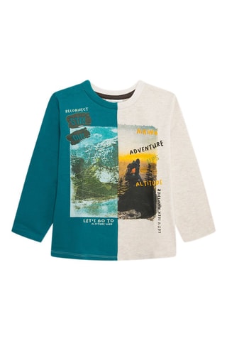 T-shirt - Bleu canard