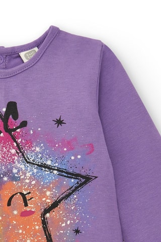 T-shirt - Lichtpaars