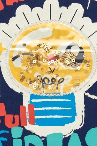 T-shirt - Marineblauw