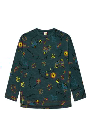 T-shirt - Donkergroen