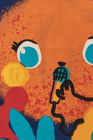 T-shirt - Marineblauw