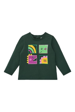 T-shirt - Donkergroen