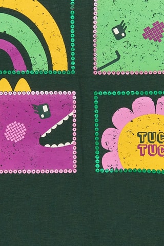 T-shirt - Donkergroen