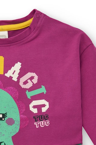 T-shirt - Lichtpaars