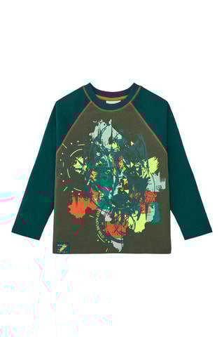 T-shirt - Donkergroen