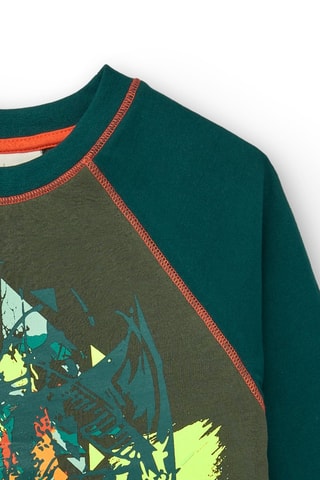 T-shirt - Donkergroen