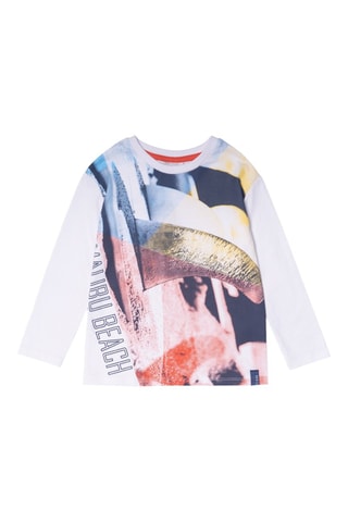 T-shirt Spring Break - Blanc