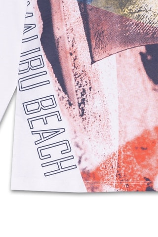 T-shirt Spring Break - Blanc