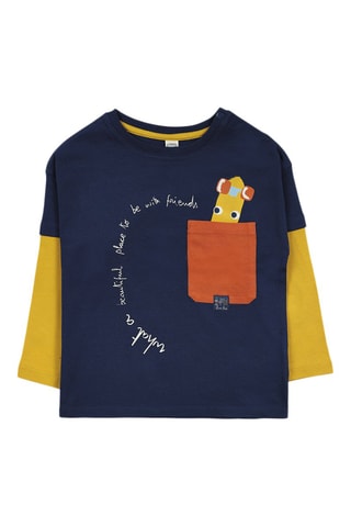 T-shirt Park Life - Marineblauw