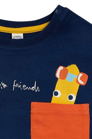 T-shirt Park Life - Marineblauw