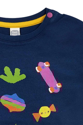 T-shirt Park Life - Marineblauw