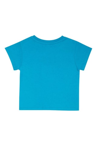 T-shirt Hip Hip Hooray! - Bleu cobalt