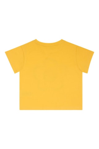 T-shirt Hip Hip Hooray! - Jaune