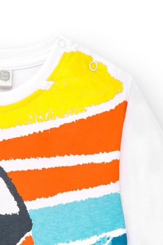 T-shirt Laguna Beach - Jaune