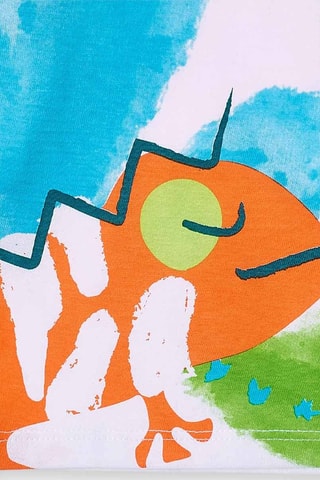 T-shirt Tropadelic - Blanc