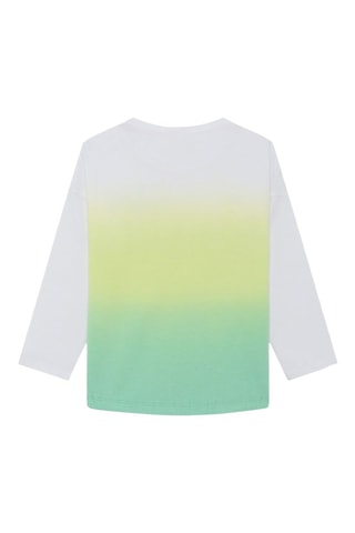 T-shirt dip and dye In The Jungle - Vert clair