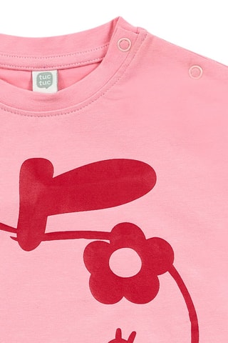 T-shirt Besties - Rose