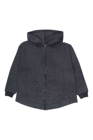 Sweater met Capuchon - Donkergrijs