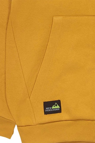 Sweat à capuche - Jaune