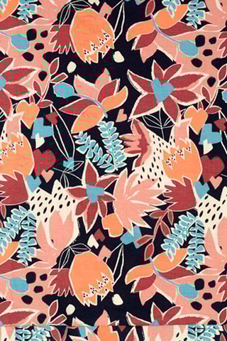 Sweater - Blauw en Oranje