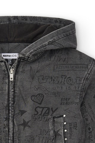 Sweat à capuche - Noir