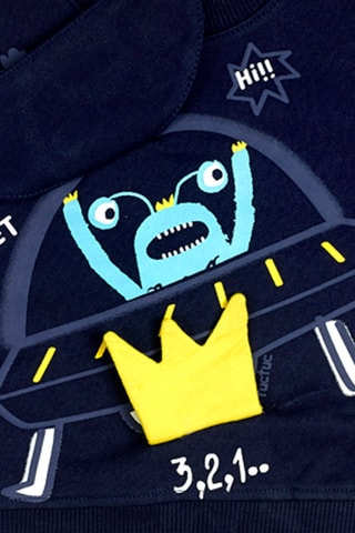 Sweater - Marineblauw