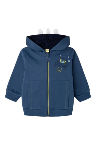 Sweater met Capuchon - Marineblauw