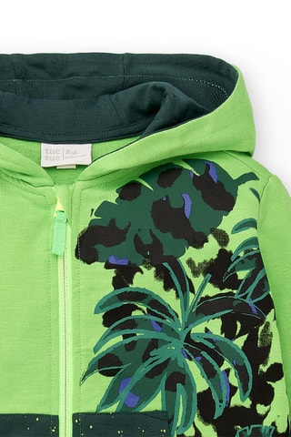 Sweat à capuche - Vert clair