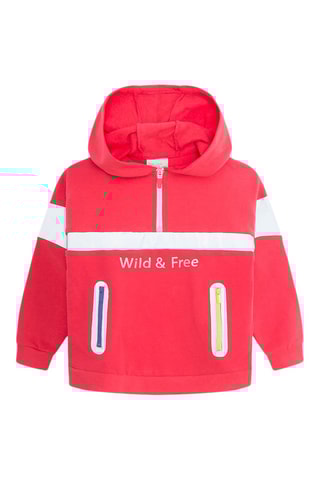 Sweater met Capuchon - Oudroze