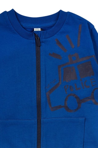 Sweat Road To Adventure - Bleu roi