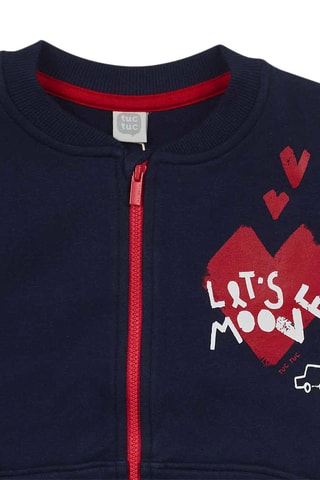 Sweat Road To Adventure - Bleu marine