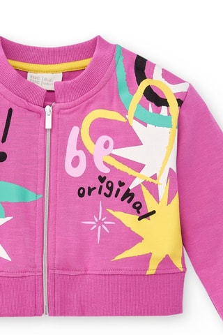 Sweater Flamingo Mood - Fuchsia