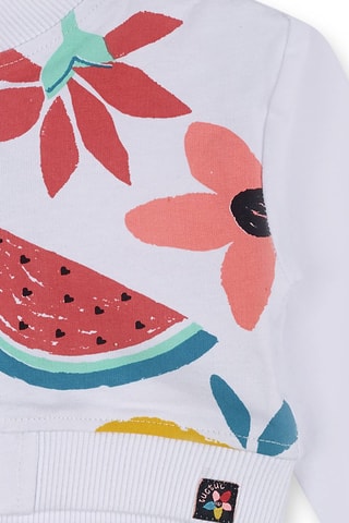 Sweat court Juicy - Blanc