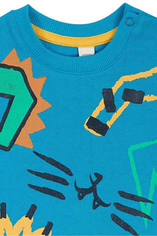 Sweat Hip Hip Hooray! - Bleu cobalt