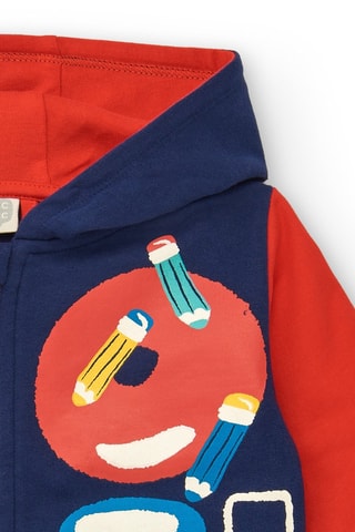 Sweater met Capuchon - Marineblauw