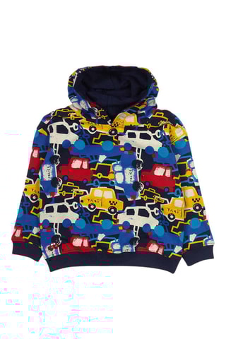 Sweater met Capuchon - Marineblauw